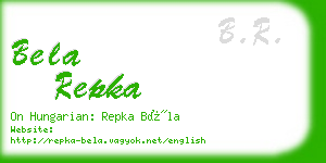 bela repka business card